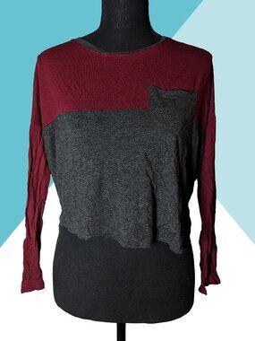 LunaChix Color Block Long Sleeve Shirt